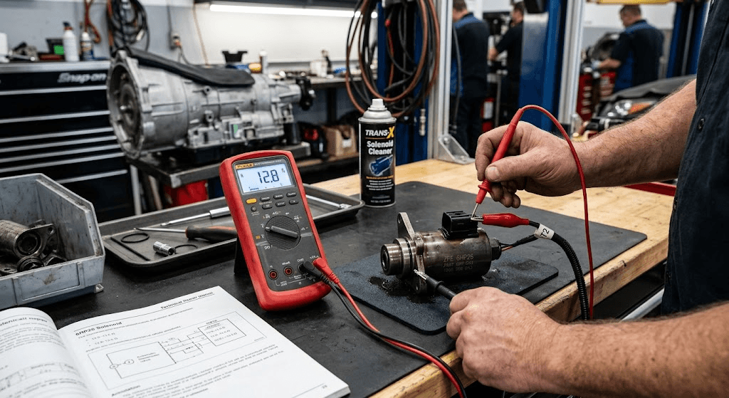 How to Test a Transmission Solenoid Valve