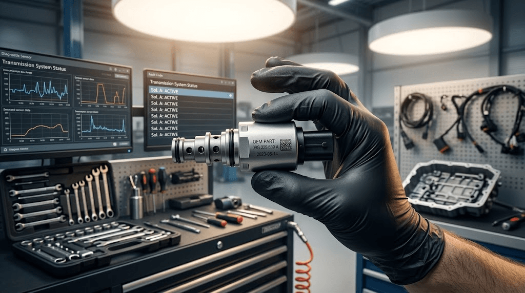 How to Read Laser-Etched OE Part Numbers on Automotive Solenoid Valves